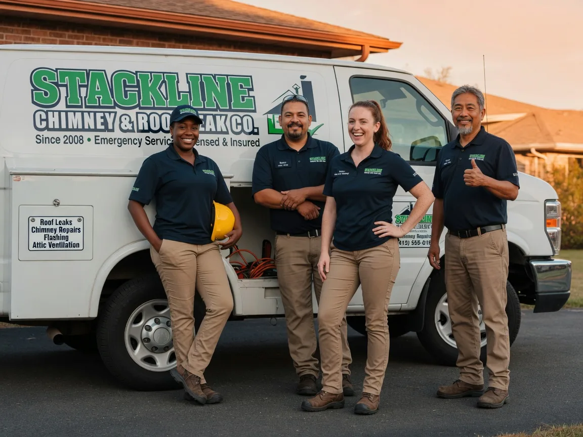 Chimney flashing repair company in Arthur City, TX